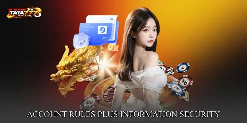 Terms and Conditions: Account Rules Plus Information Security