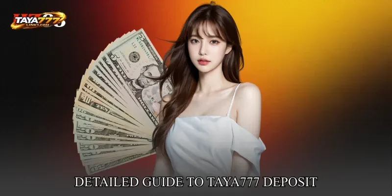 Detailed Guide To TAYA777 deposit