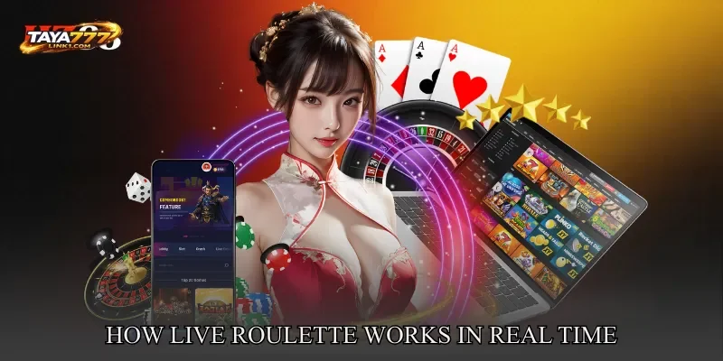 How Live Roulette Works in Real Time