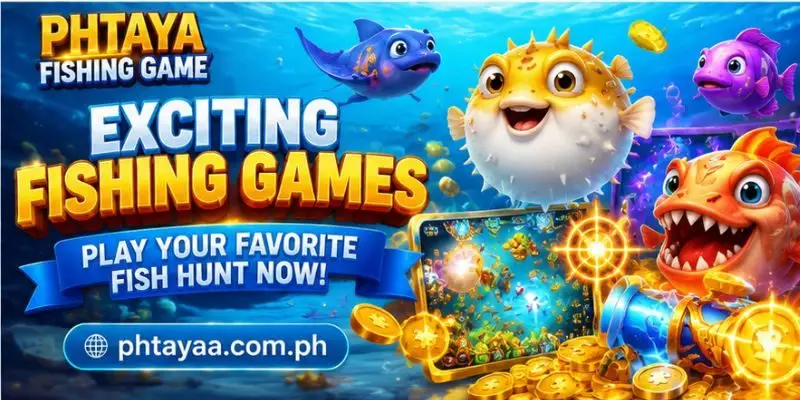 PHTAYA Fishing Game fish hunting and arcade rewards 